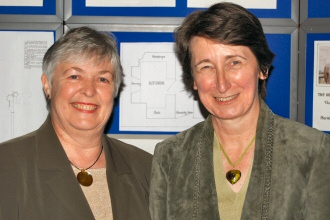 Carol Lloyd and Karen Perks